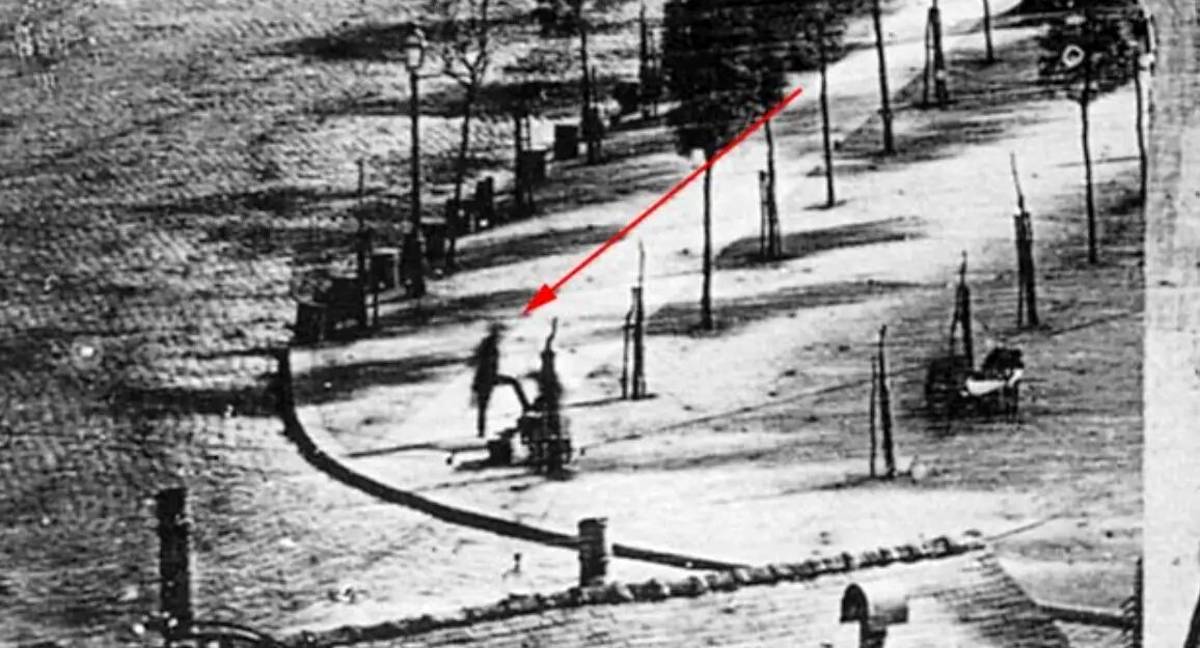 اولین عکس تاریخ از انسان