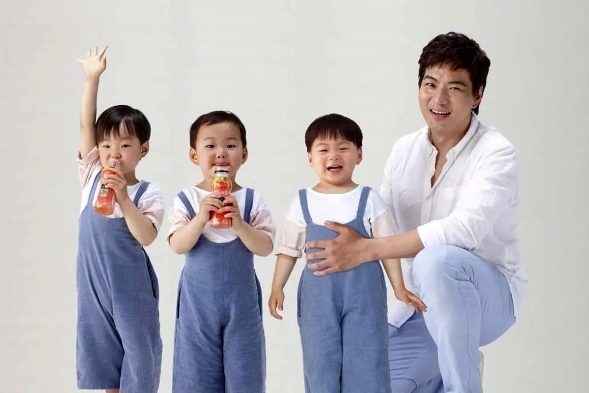 سه‌قلوهای جومونگ هم‌قد پدرشان شدند!