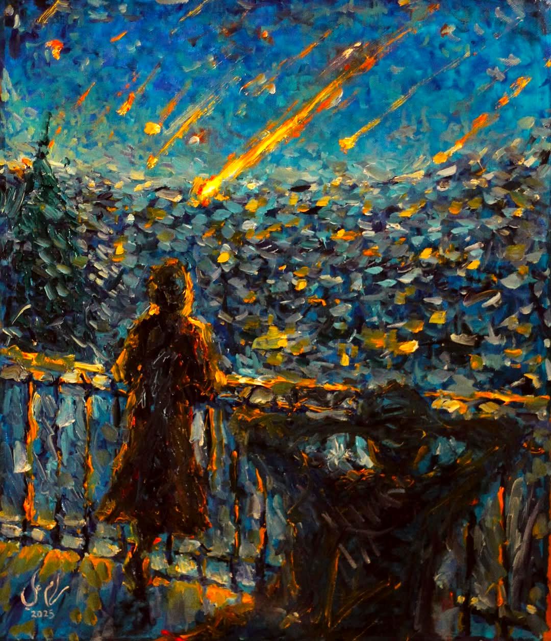 تابلوی ون‌ گوگ اردنی برای ایران