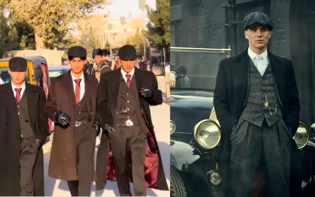 طالبان ۴ جوان افغانستانی را به جرم تقلید از شخصیت‌های «پیکی بلایندرز» بازداشت کرد
