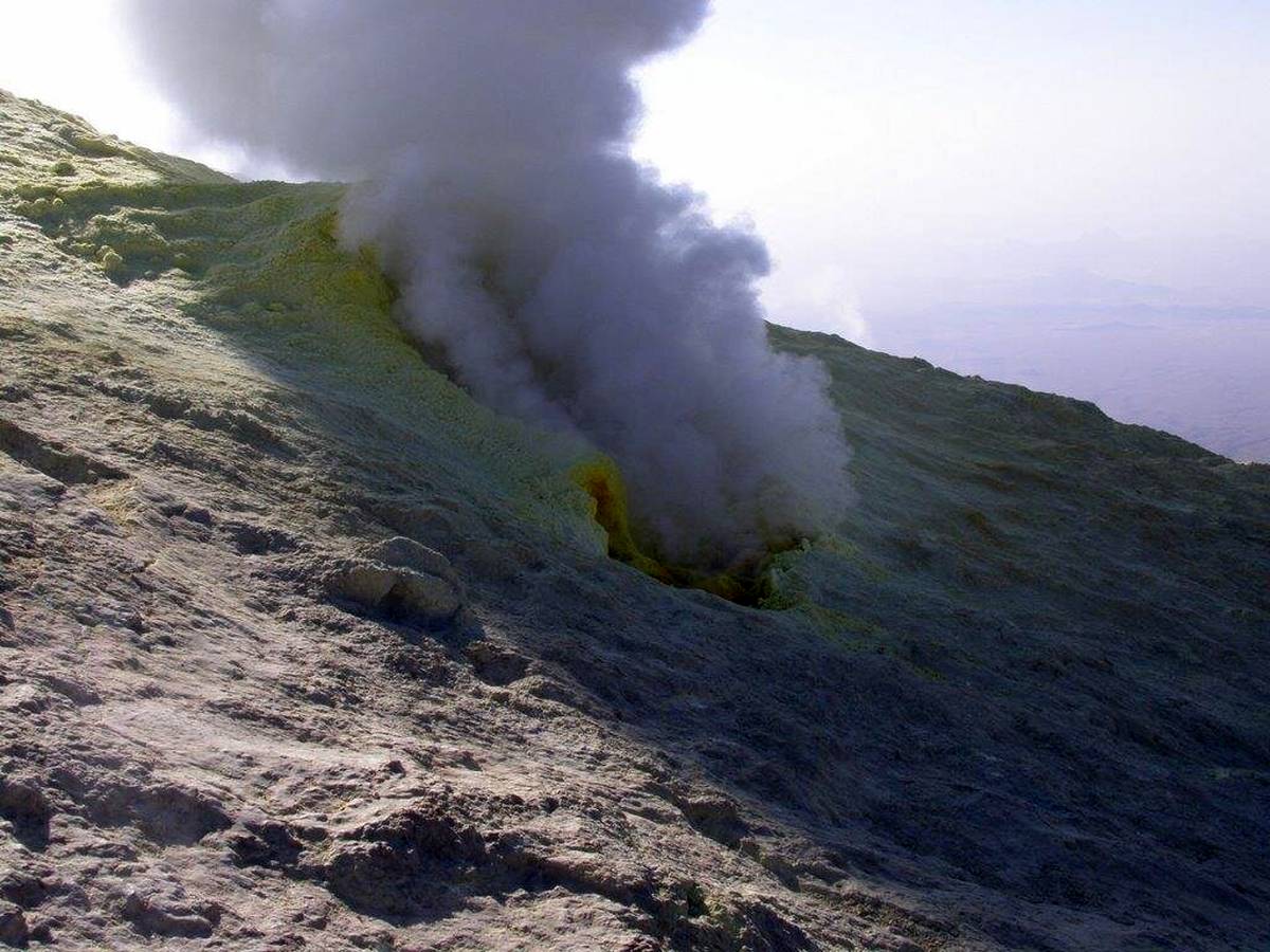 زیبایی کوه‌های آتشفشانی در ایران