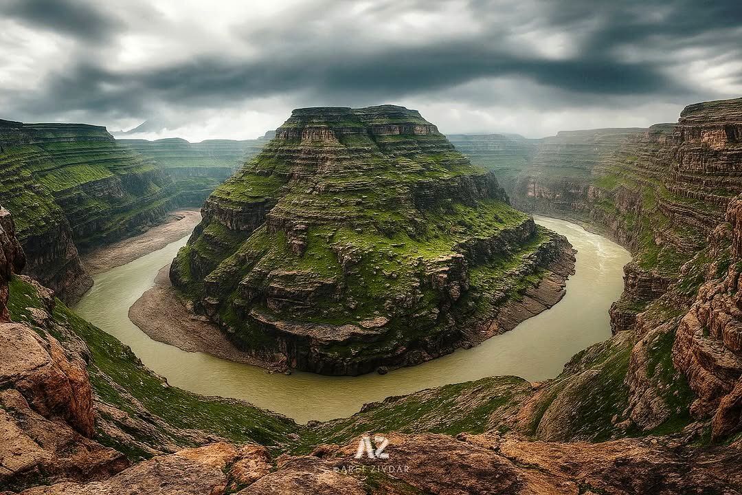 تصویری شگفت انگیز از گرند کنیون ایران
