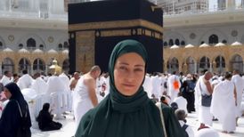 بازیگر و مدل مشهور ترک به حج رفت