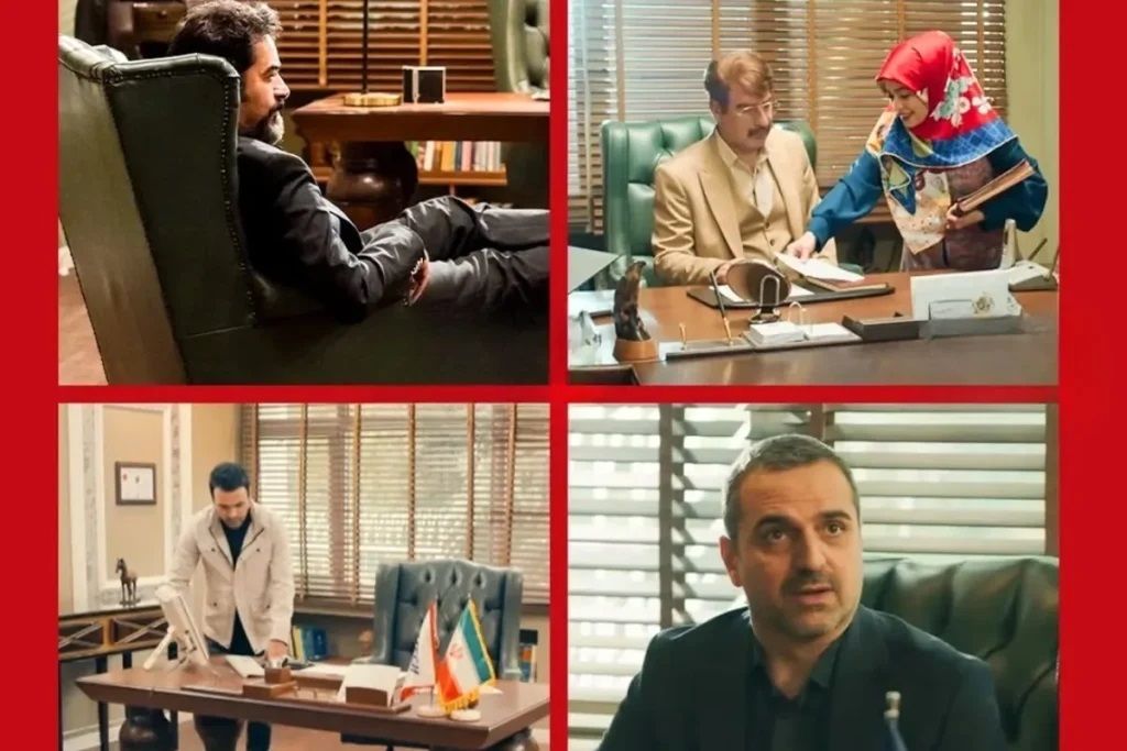 ۴ سریال در یک لوکیشن و دیزاین تکراری؛ گناه فرشته، ناریا، اجل معلق و شغال در یک دفتر کار!

