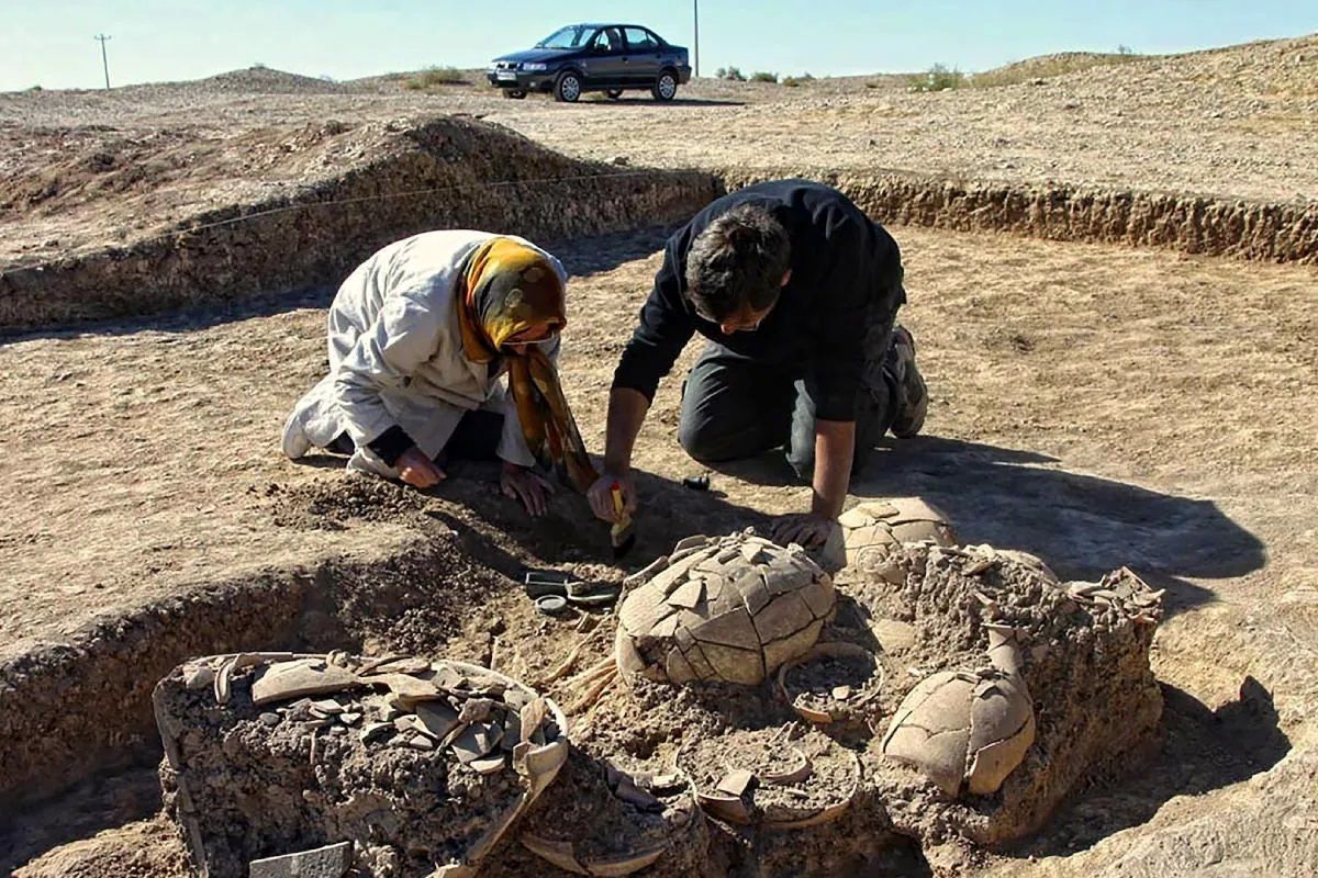 کشف گور دختر سه‌هزار ساله در ایران
