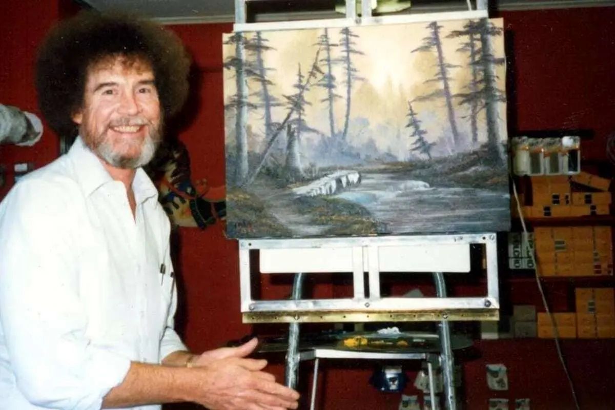 حراج تابلوهای باب راس برای تأمین هزینه‌ شبکه‌های تلویزیونی آمریکا
